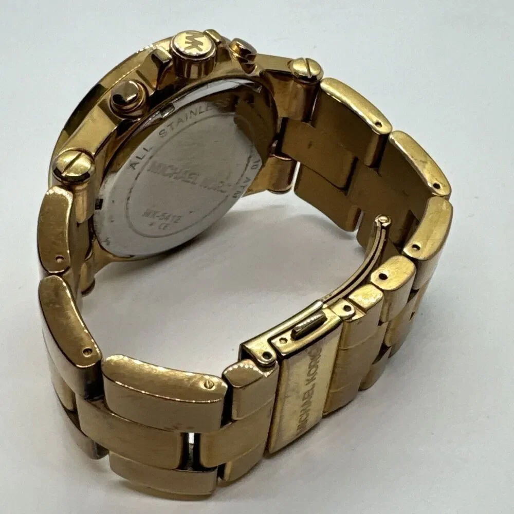 Michael Kors MK5412 Women's Rose Gold Stainless Steel Analog Dial Watch JNA586